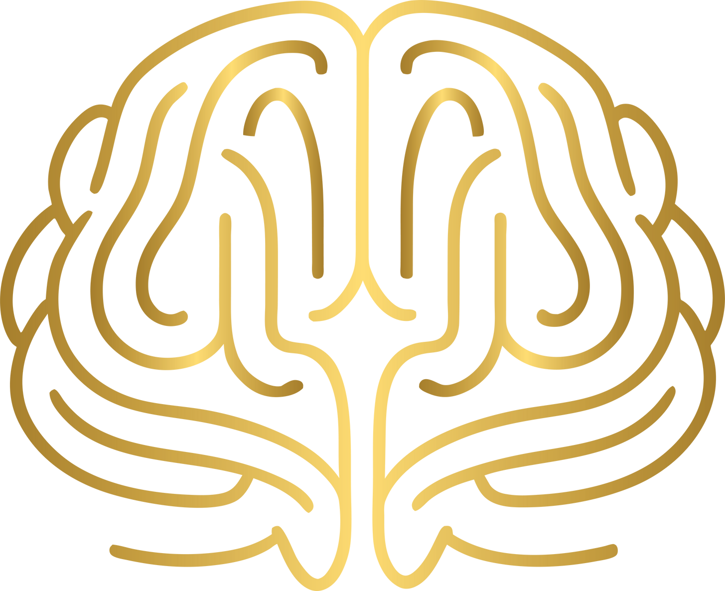 Golden brain